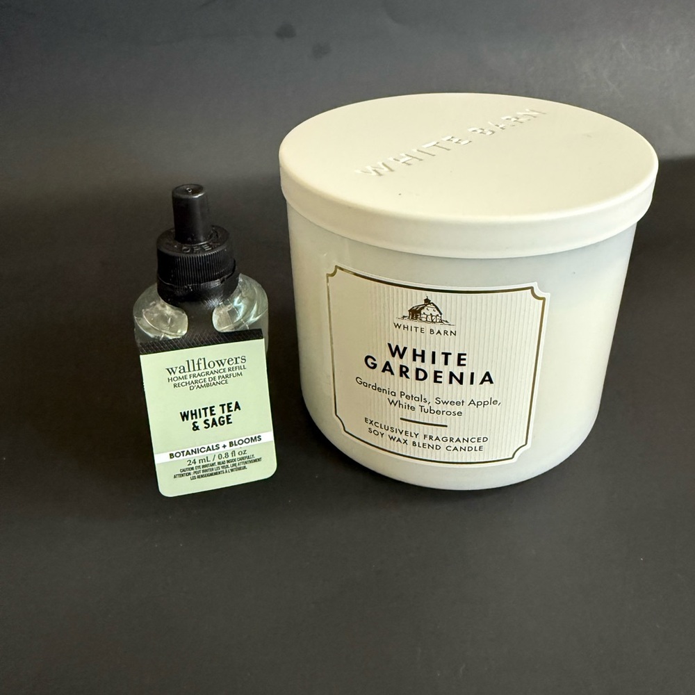 White Barn White and Green Bath & Body Collection